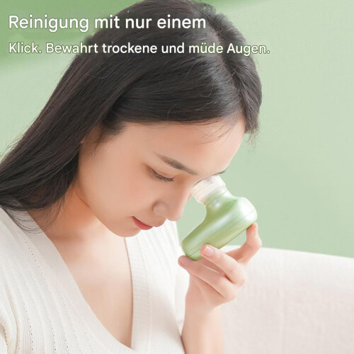 Intensive Moisturizing Eye Steamer  Two Modes, Portable, Green 1