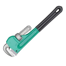 14 Inch Heavy Duty Adjustable Pipe Wrench, Forged Steel with SlipResistant Serrated Jaw
