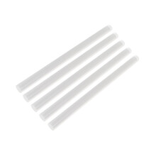 Clear Acrylic Rods 200mm Solid Round Sticks 6mm for Cake Pops and DIY Crafts 5pcs