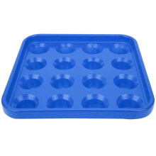 Organisateur de boules de billard, matériau robuste, conception facile à utiliser et supports à boules bien espacés, pratique pour le transport