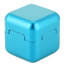 Mini porte-craie pour queue de billard, accessoire robuste en aluminium avec aimant intégré, design facile à transporter pour les joueurs de