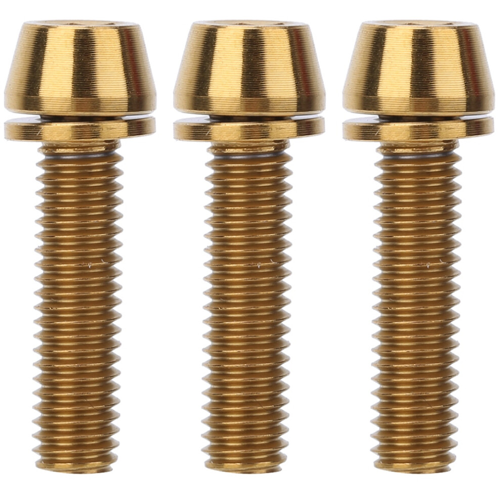 Titanium Alloy Fastener For Bicycle Stem, Tapered Head Bolt With High Strength And Corrosion Resistance, Lightweight Durable Hex Socket Screw For Moun 9463374944669