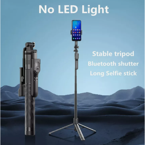 Τρίποδο Selfie Stick για Smartphones, Πτυσσόμενη Βάση 68" με Ασύρματο Τηλεχειριστήριο, 2