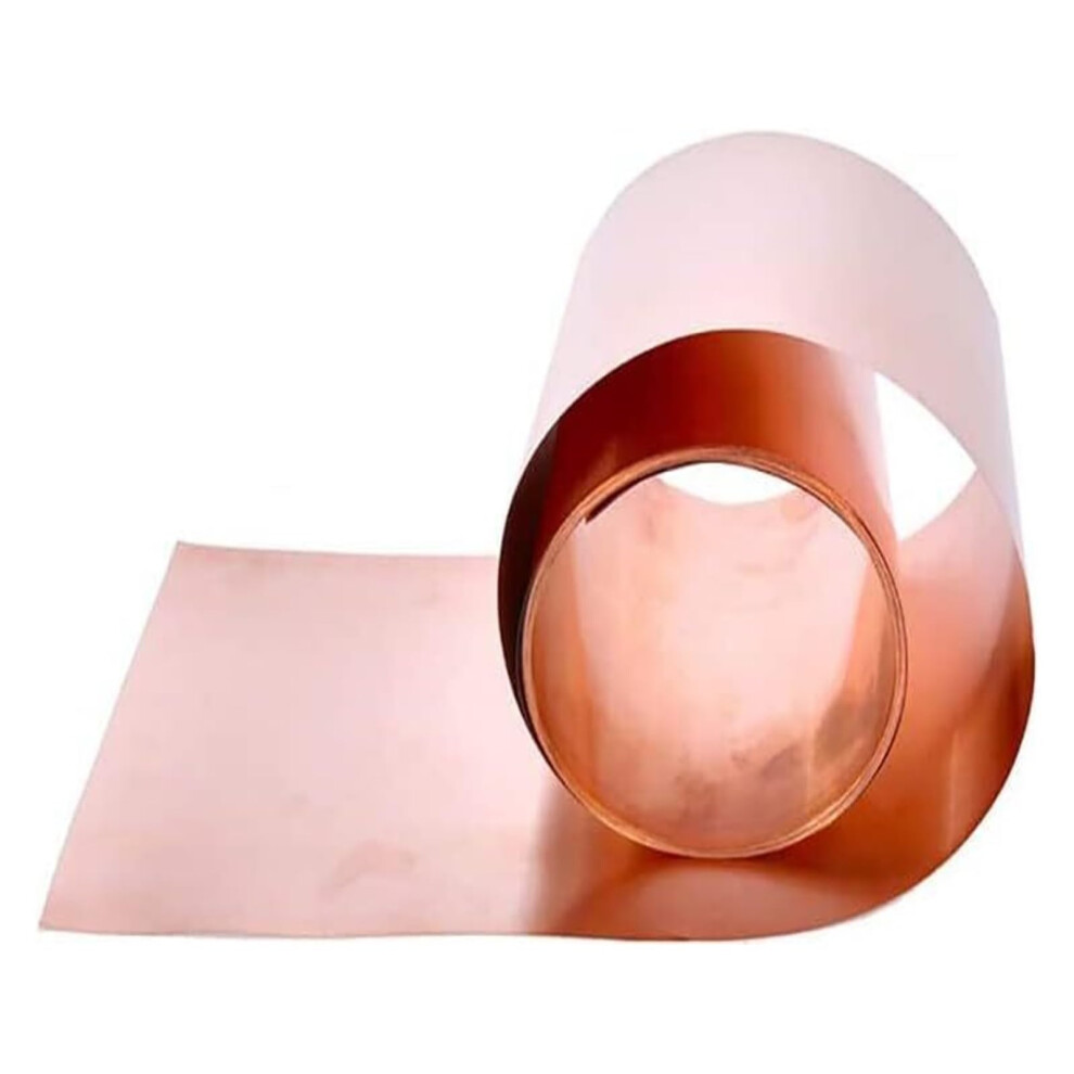 Copper Foil Sheet 0.02Mm Pure Copper Roll Conductivity For Diy Lab Electrical Heat Transfer 9382693882431