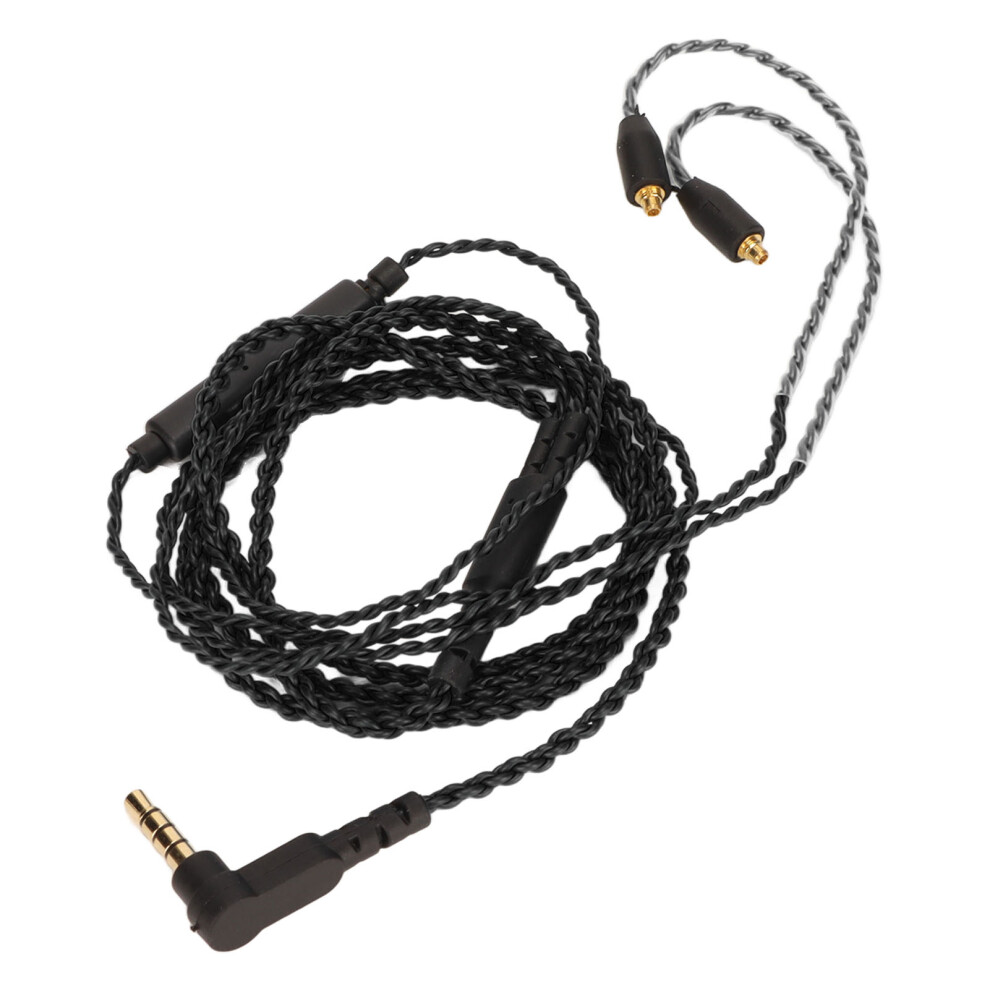 Replacement Ofc Earphone Cable For Se215 Se315 Se535 Se846 120Cm Black 7891373515559