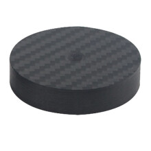 Isolamento de Alto-Falante de Fibra de Carbono 50X10Mm Espigas Almofada de Base Suporte de Alto-Falante PéS HiFi AMP Almofada de Alto-Falante