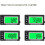 LCD Digital Hourmeter Tachometer Engine Thermometer Replaceable Clock for Motorcycle ATV Marine Boat Gasoline Engines 3