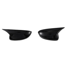 1 Paire de Capuchons de Garniture de Corne de Boeuf pour Optima K5 2011-2015, Coque de RéTroviseur LatéRal en Carbone