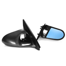 RéGlable Manuel Spoon Style 2X Car Side Door Mirror Retroviseur pour EG 2Dr 1992-1995 A