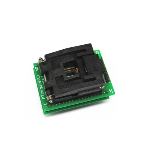 TQFP44 Naar DIP40 Burning Socket Chip Programmeur TQFP44 Adapter Socket Dip40 Qfp44 ATMEGA16 1
