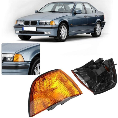 2 StüCk Auto-Ecklichter Ohne GlüHlampe Blinker für  E36 Limousine 1992-1998 1