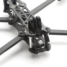Marco para Dron Mark4 de 225 mm, Marco para Vuelo de Larga Distancia de Fibra de Carbono FPV, Accesorios para Modificación de Dron RC, Color Rojo
