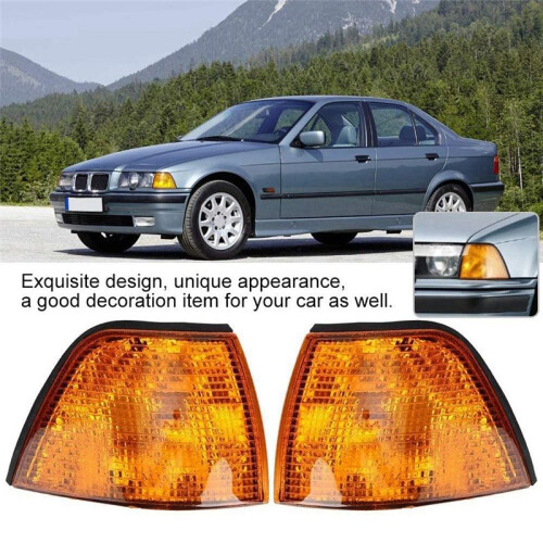 2 StüCk Auto-Ecklichter Ohne GlüHlampe Blinker für  E36 Limousine 1992-1998 2