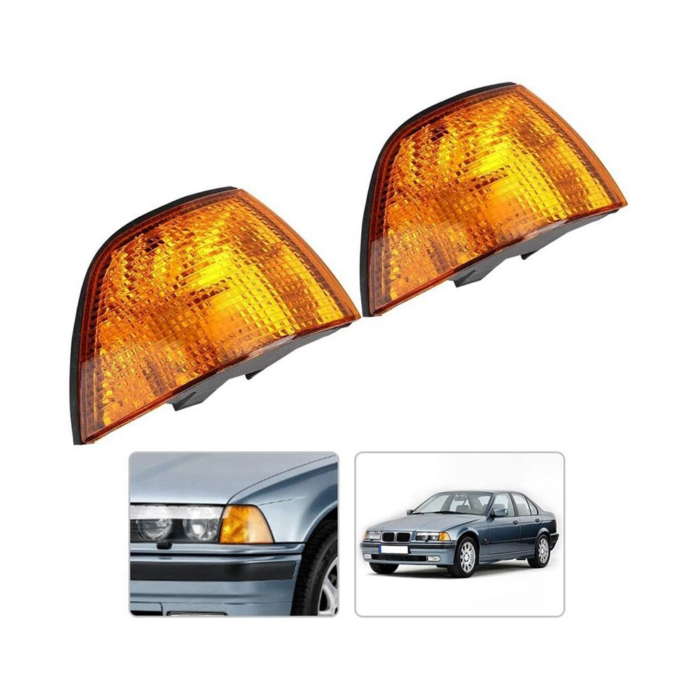 2Pcs Car Corner Without Bulb Turn Signal Indicator For E36 Sedan 1992-1998 Light 6031569235408