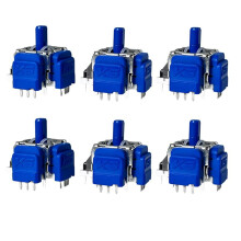 6 STÜCKE TMR Elektromagnetischer Joystick für Pro Gamepad Upgrade TMR Joystick 3D Analog Thumbstick Controller