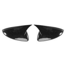Garniture de Couverture de RéTroviseur pour Forte K3 Cerato 2019-2022 Miroir Modifié Cornes Coquille Autocollant Casquettes Style de Voiture