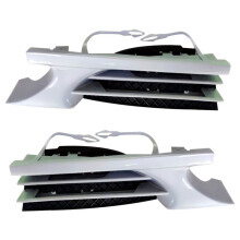 1 Paar Auto Voorbumper Trekhaak Cover Cap Sleepgat Deksel Trailer Trim Cap voor   C Klasse W202 1998-2001
