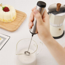 Draagbare Oplaadbare Elektrische Melkopschuimer Schuim Maker Handheld Foamer Hoge Snelheden Drink Mixer Koffie Opschuimer Wand B
