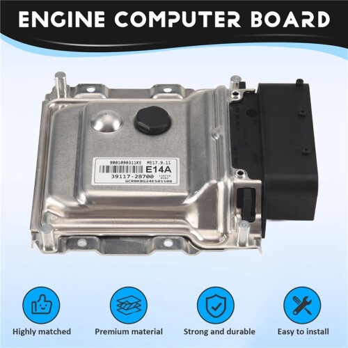 39117-2B700 ECU Car Engine Computer Board Electronic Control Unit 9001090311KE for   ME17.9.11 E14A 2
