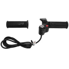 60V Gashandtag Vridreglage med Batteriindikator&SpäRrbrytare&LåS/Nyckel Elektrisk Skotercykel MTB-Del