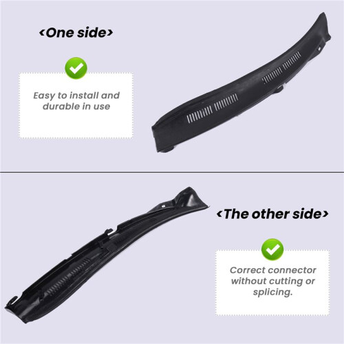Front Left Windshield Wiper Cowl Trim Water Deflector Plate Neck Trim Panel for   E-Class W210 1996-2002 2