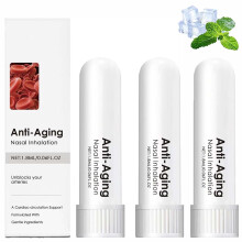Alzclipp Inhaler, Memory Boost Inhaler, Clean Your Nose, Fresh Air (3 Pieces)