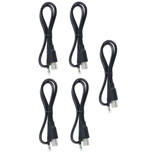 5 Câbles USB Vers 5 Broches pour Modules de Caméra Câble de Connexion de Données de Module de Caméra 5P 1,0 mm 1,5 Mètres 1