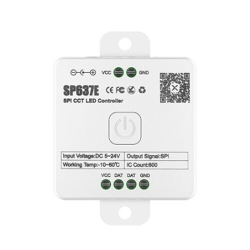 And-SP636E SPI DC5-24v Controller Monocromatico con Supporto per Telecomando 2.4G Touch Remote Control 2