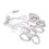 300LED Curtain String Lights 8 Modes, 3x3m Warm White with Remote 8