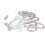 300LED Curtain String Lights 8 Modes, 3x3m Warm White with Remote 1