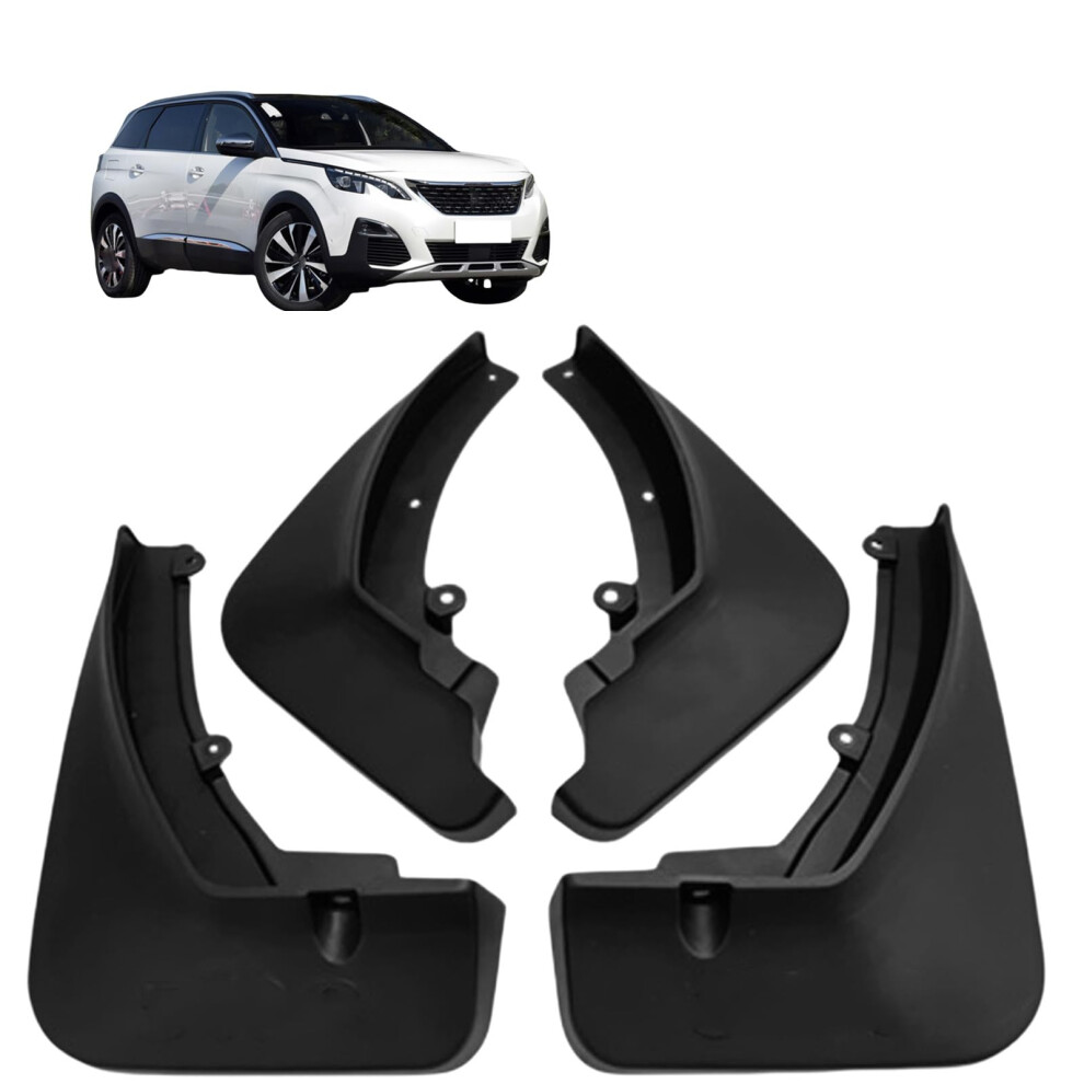 Mud Flaps Nodrill Allseason Splash Guards Front And Rear Protection For Peugeot 5008 20172023 9382693883087