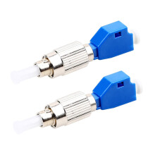 Fc Male to Female Fiber Optic Adapter 2pcs Compact Optical Converter Lightweight Design for Network Maintenance