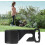 Hose holder, wallmounted pipe stand, multipurpose, weatherresistant, 25x8 cm 3