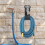 Hose holder, wallmounted pipe stand, multipurpose, weatherresistant, 25x8 cm 2