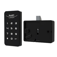 Smart Cabinet Lock with Keyless Combination, Privacy Protection, USB Rechargeable Cam Lock for Locker and Cabinet