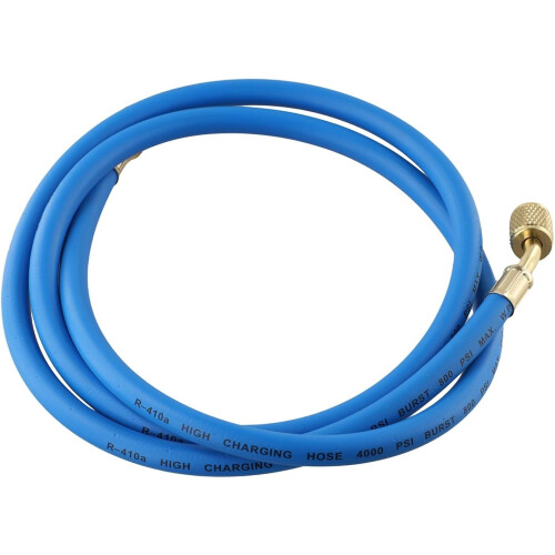 Performance Refrigerator Charging Hose 4ft Length 800PSI 1/4 SAE Thread HVAC Hose 1