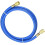 Performance Refrigerator Charging Hose 4ft Length 800PSI 1/4 SAE Thread HVAC Hose 3