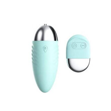 Bullet Vibrator with 10 Modes Waterproof Quiet Design for Women Travel Mini Size Blue