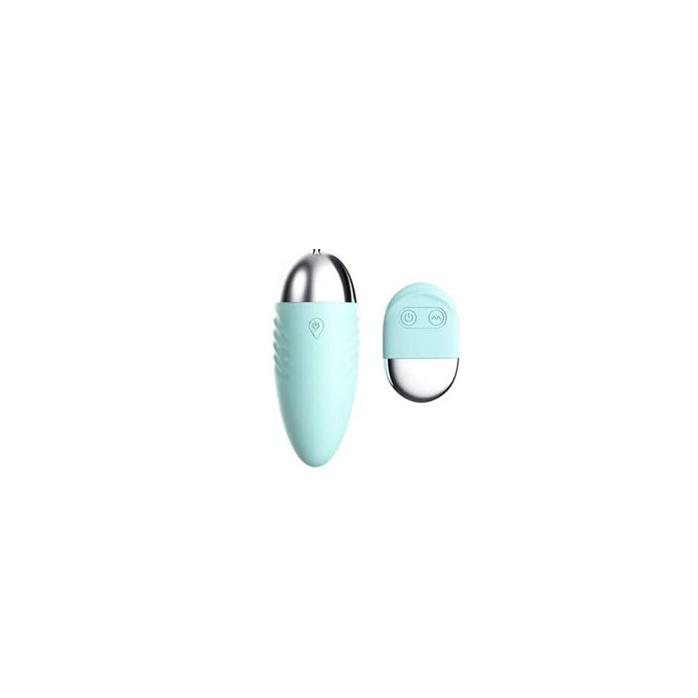 Blue Bullet Vibrator For Women Waterproof Quiet 10 Modes Mini Travel Size Massager