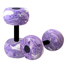 Water Aerobics Weights Pool Dumbbells Camouflage Purple For Aquatic Exercise Equipment Swimming Recovery