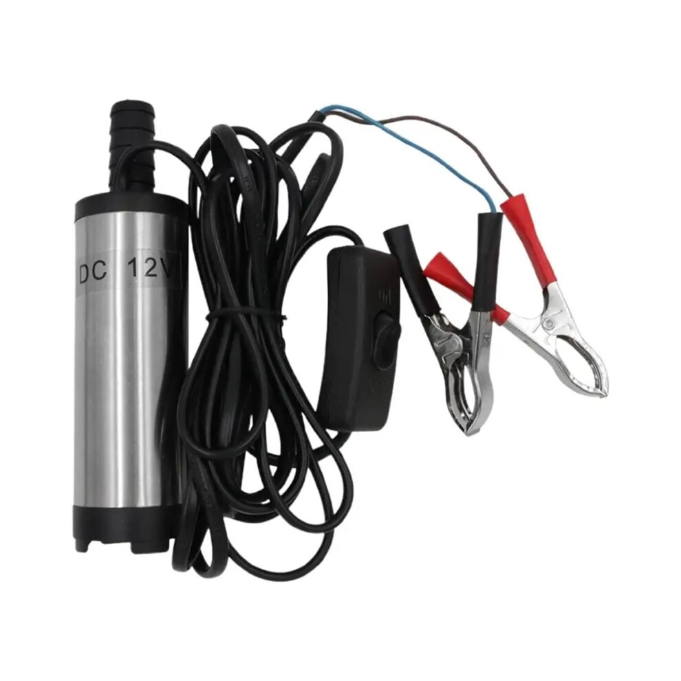 12V Electric Fuel Transfer Pump 38Mm Diesel Water Oil Submersible Pump For Car And Motorbike 9382693883704