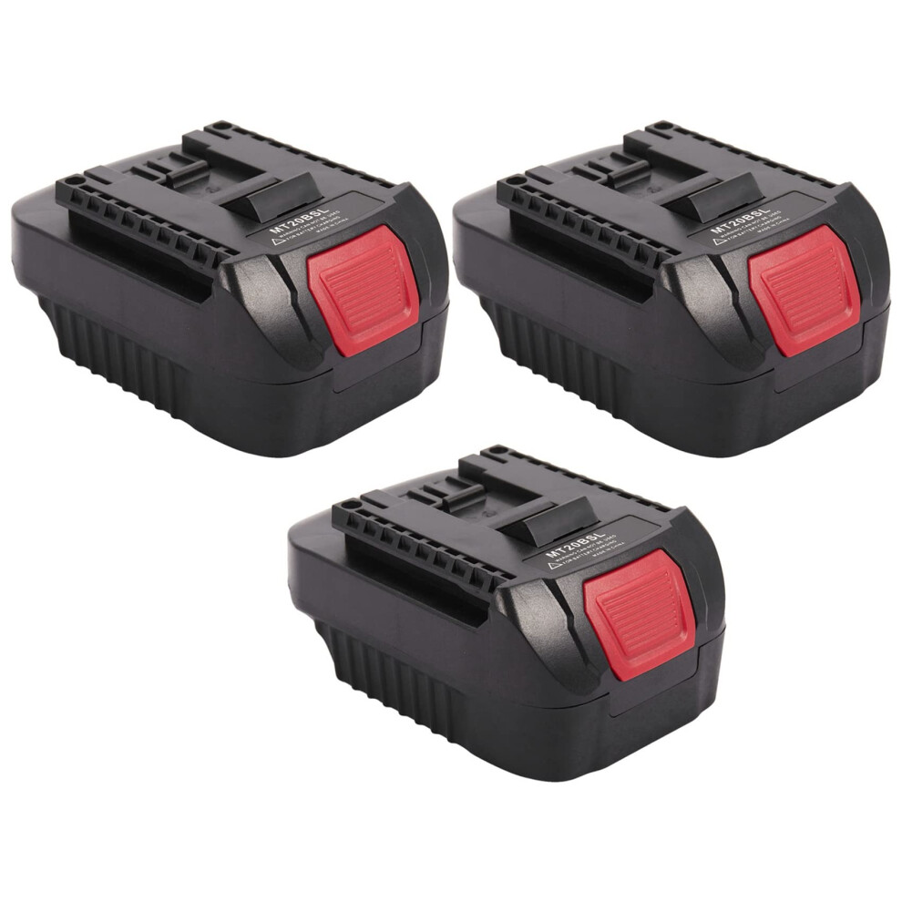 3 X Adapter For Lithium Mt20bsl For 18V Bl1830 Bl1860 Bl1850 Bl1840 Bl1820 For The 18V Tool 9382693698780