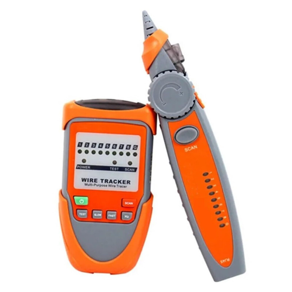 Network Cable Tester With Adjustable Sensitivity, Lcd Rj45 And Lan, Multipurpose Wire Tracker, Network Monitoring 9347817200775