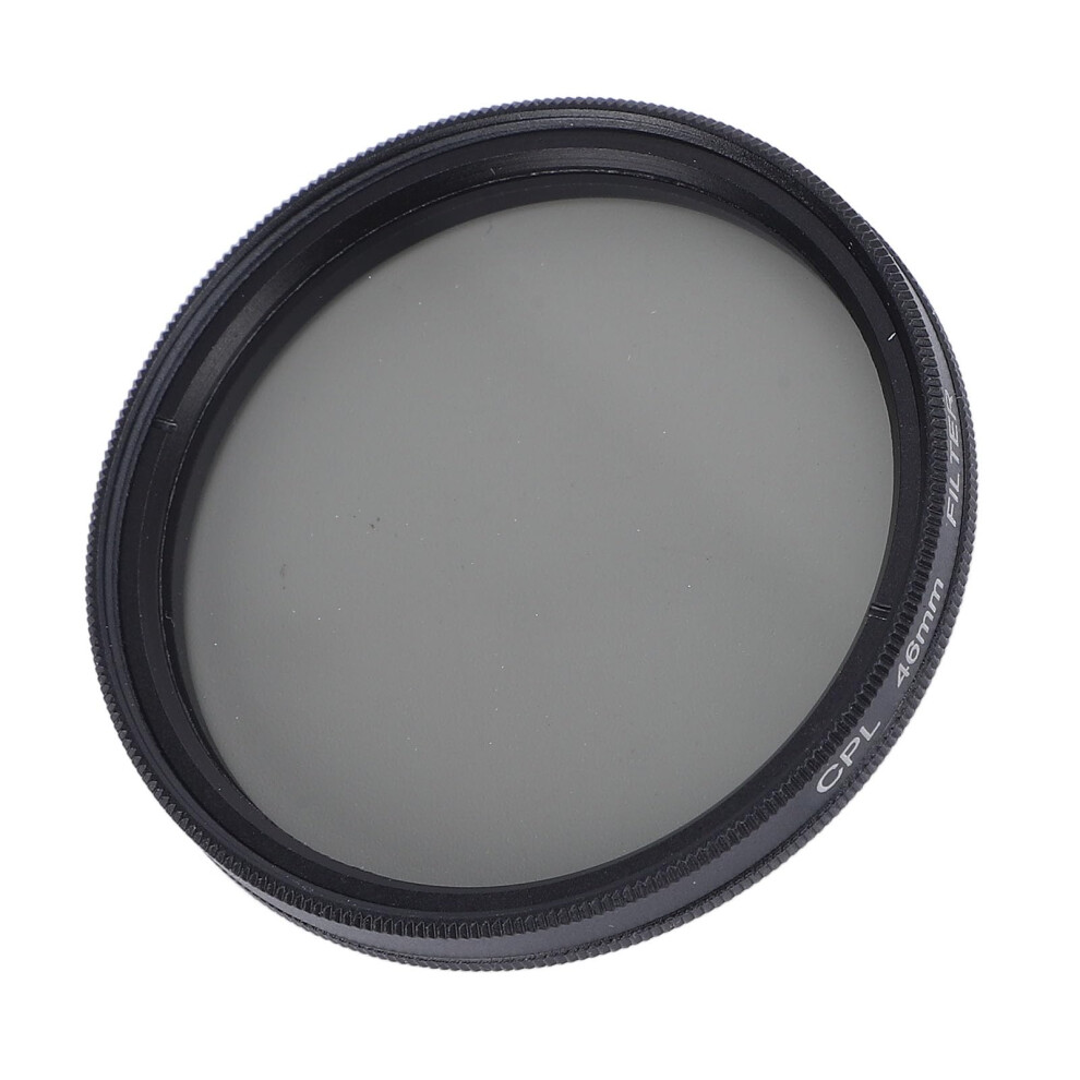Cpl Polarizing Filter For Camera Lens, Aluminum Alloy Polarizer For Scenery (46Mm) 9382693699008