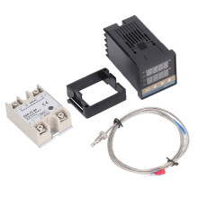 Zeer nauwkeurige temperatuurregelaar met digitaal LED-display, PID-temperatuurregelaar met industriële temperatuurregeling.