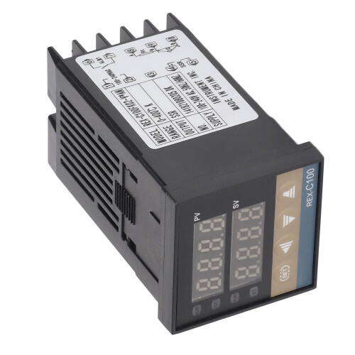 Contrôleur de température haute précision avec affichage LED numérique, régulateur de température PID de qualité industrielle. 1