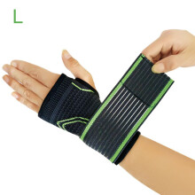 Compressie polsbrace met verstelbare band, lichtgewicht en ademend materiaal, ergonomisch ontwerp, sportieve polssteunhandschoenen voor fitness,
