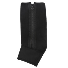 Chaussettes de compression pour la circulation sanguine, chaussettes de soutien à orteils ouverts et ajustables avec fermeture éclair pour réduire