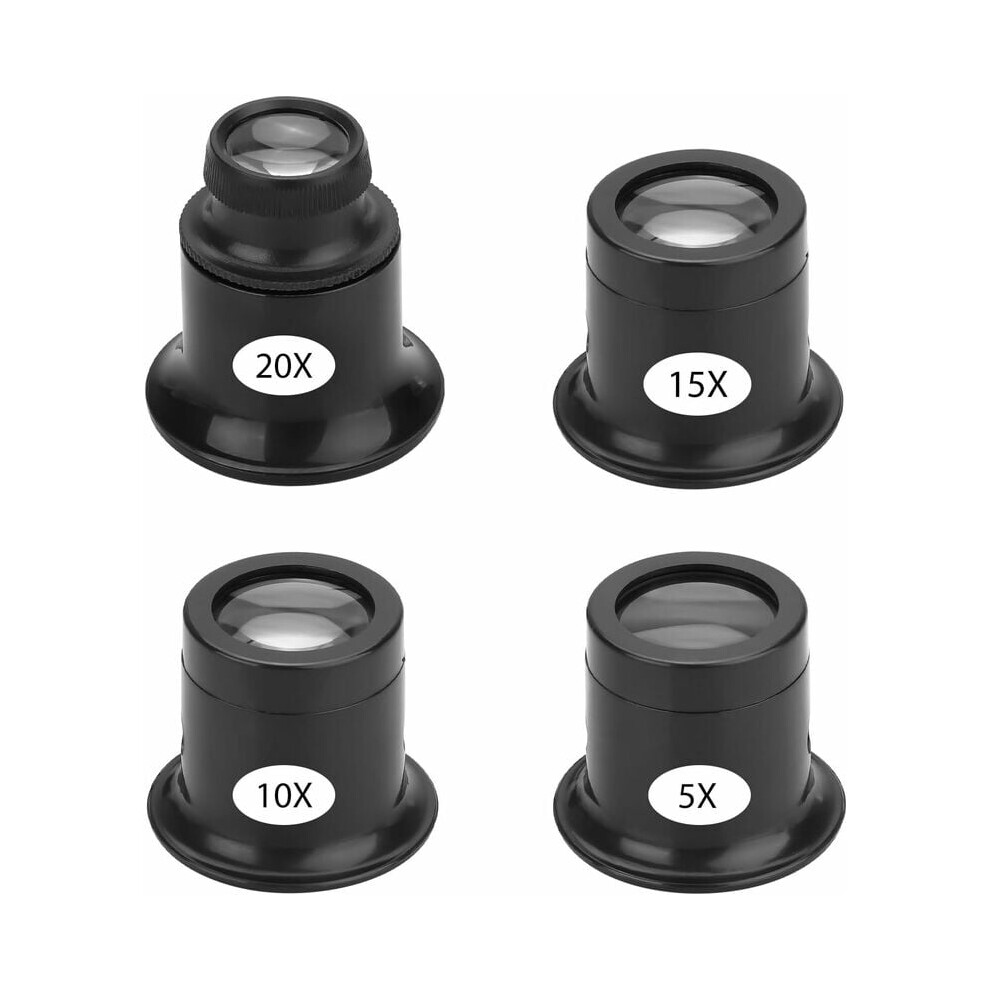 Optical Lens Loupe for Detail-Oriented Tasks, Compact Design Magnifier with High Magnification Clarity, Portable Handheld Magnifier for Watch Repair