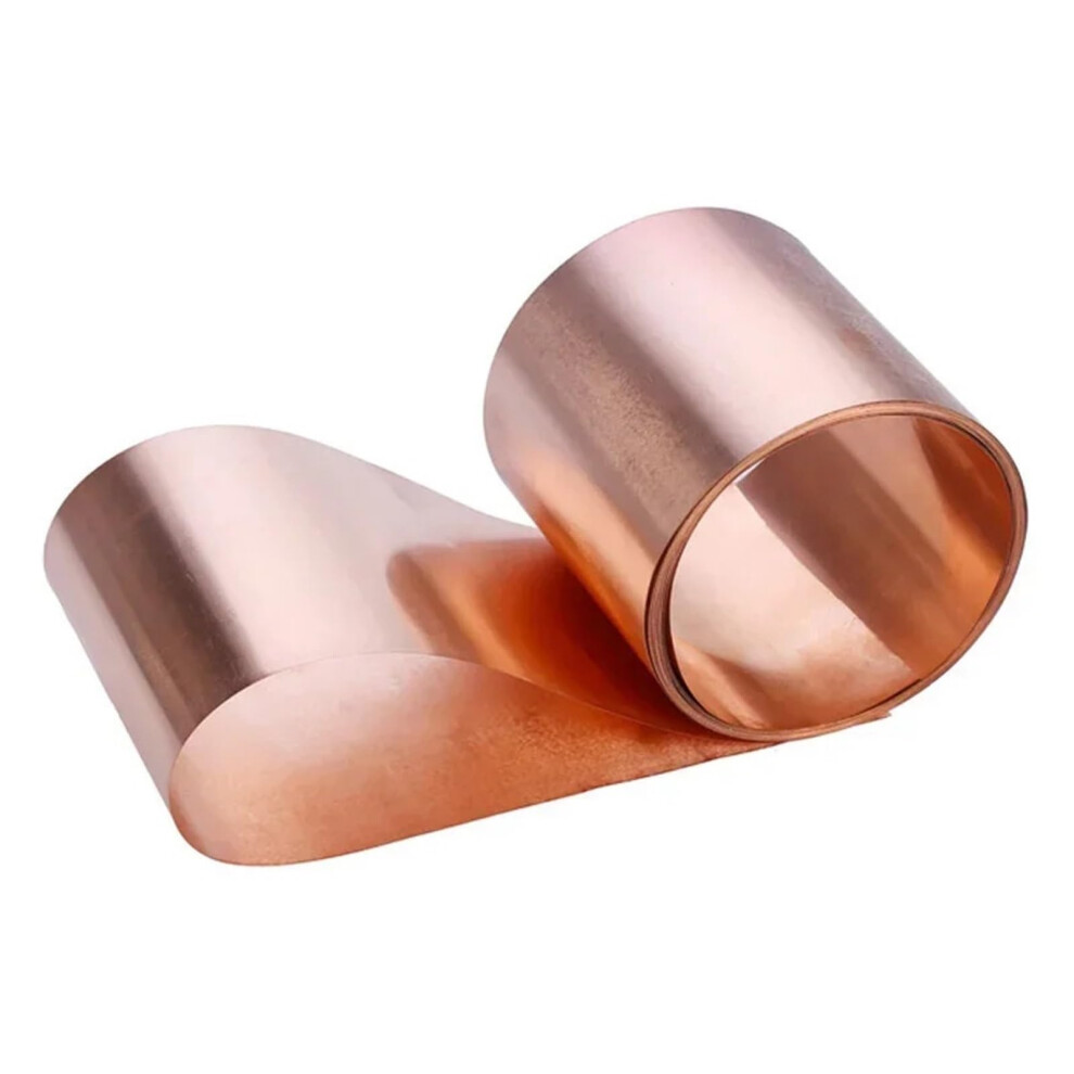 0.05Mm Copper Foil Sheet 50Mm Width Flexible Pure Copper Strip Electrical Conductivity 9189345349713